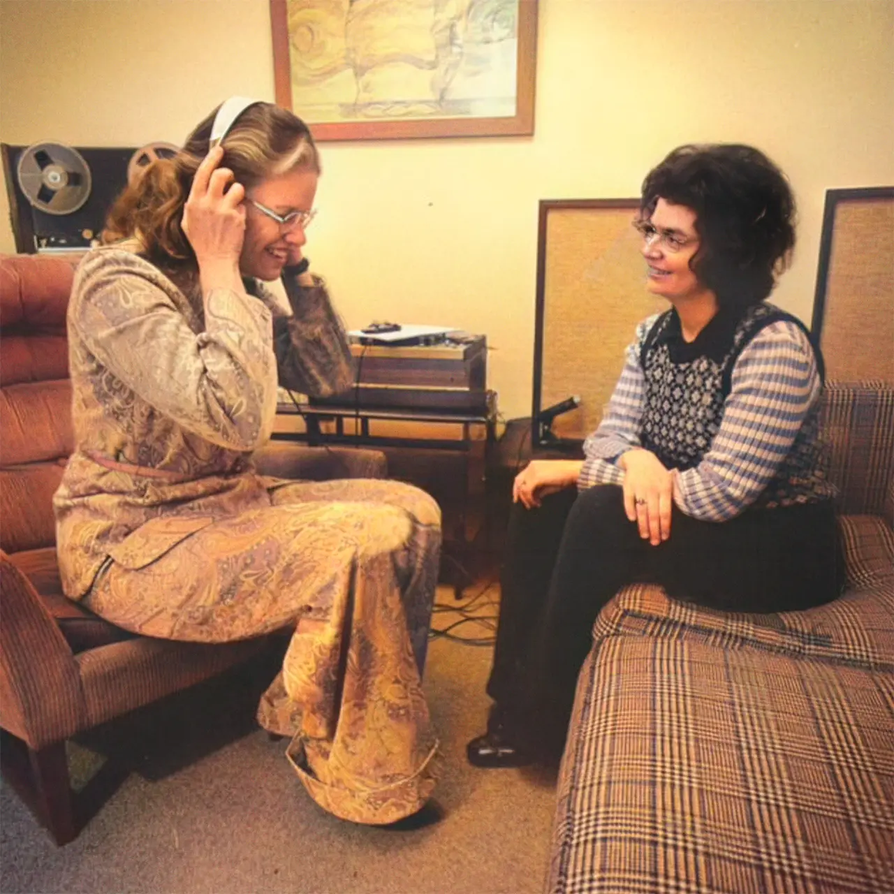 Helen Bonny during an early music and imagery session
