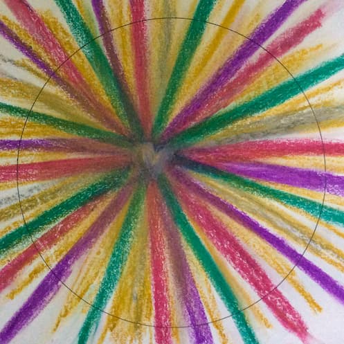 Mandala drawn by a traveler — Graduation